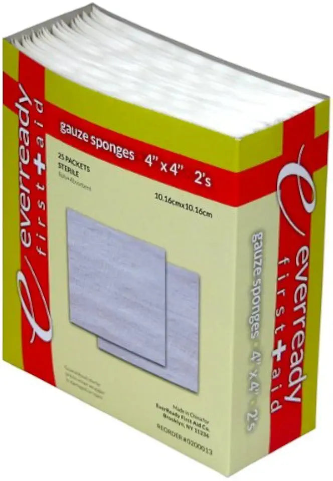 Sterile Gauze Sponges 4" x 4" 8 Ply Case of 600 M9077