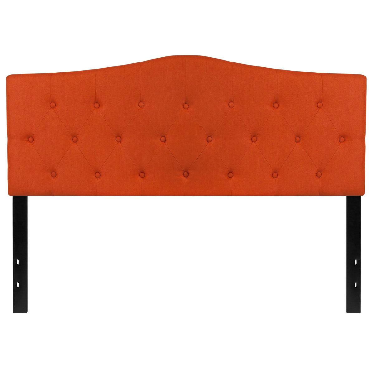 Beige Fabric Queen Size Upholstered Headboard R97523