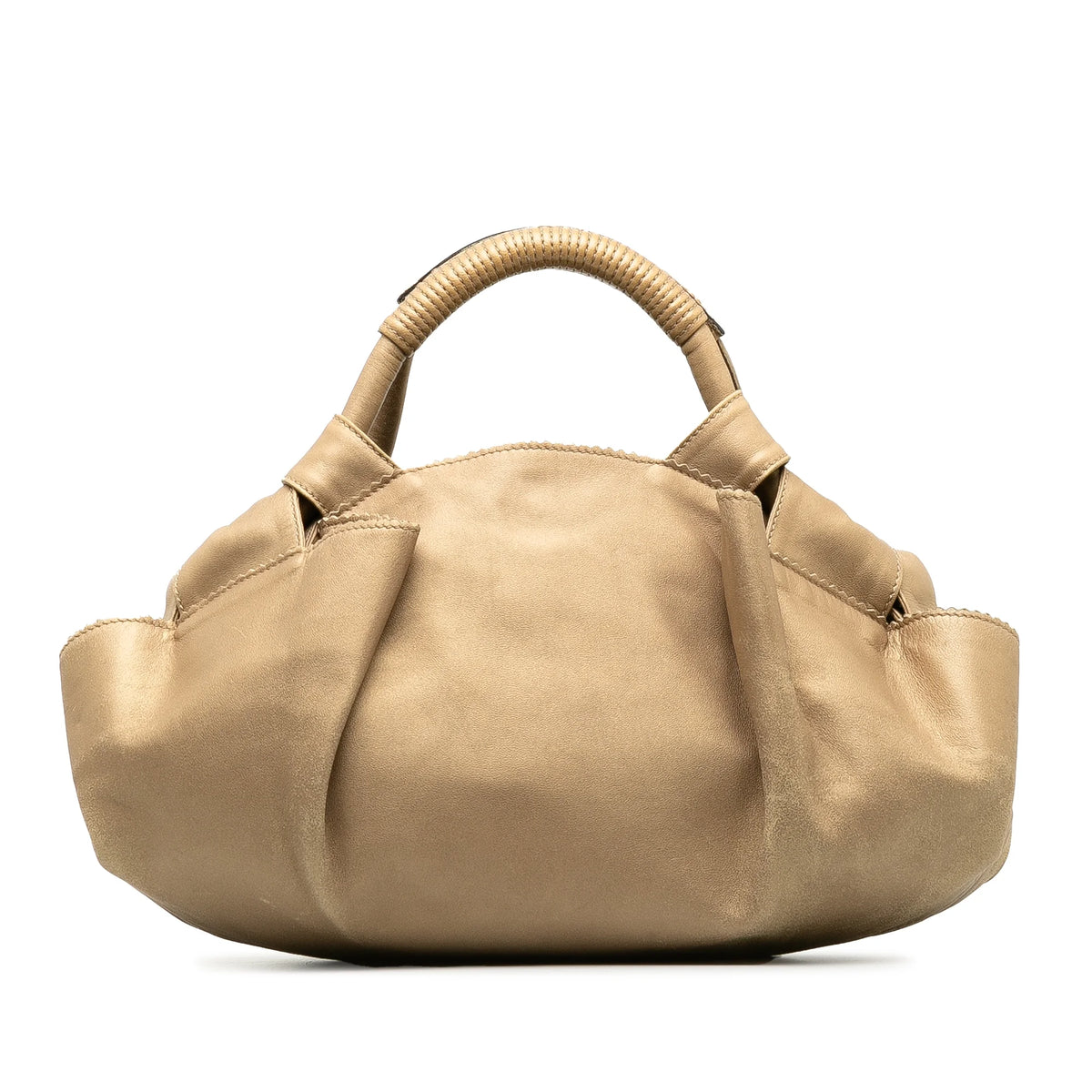 Brown Calf Leather Handbag B496935