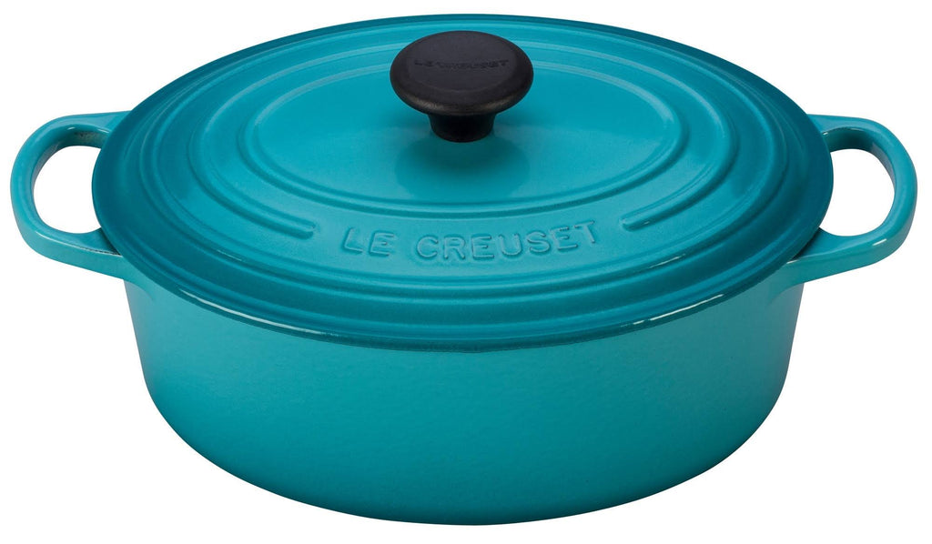 2.75-Quart Cast Iron Oval Dutch Oven T746