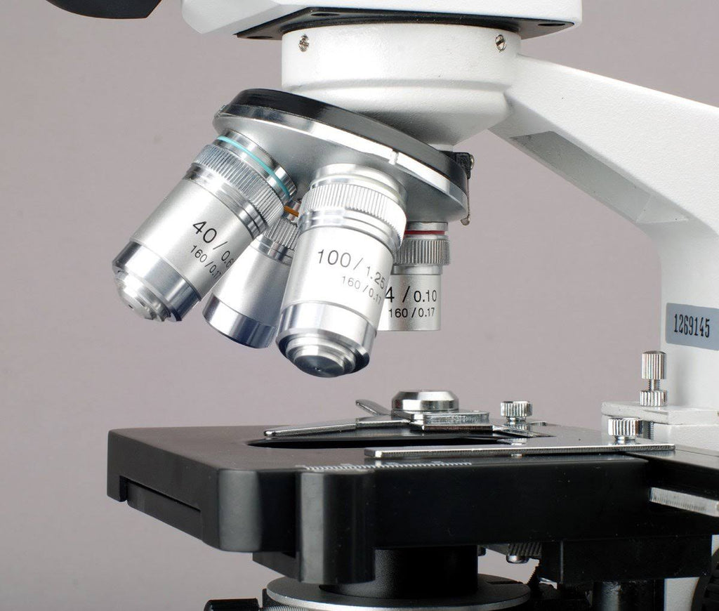 40X-1600X LED Trinocular Compound Microscope P8399
