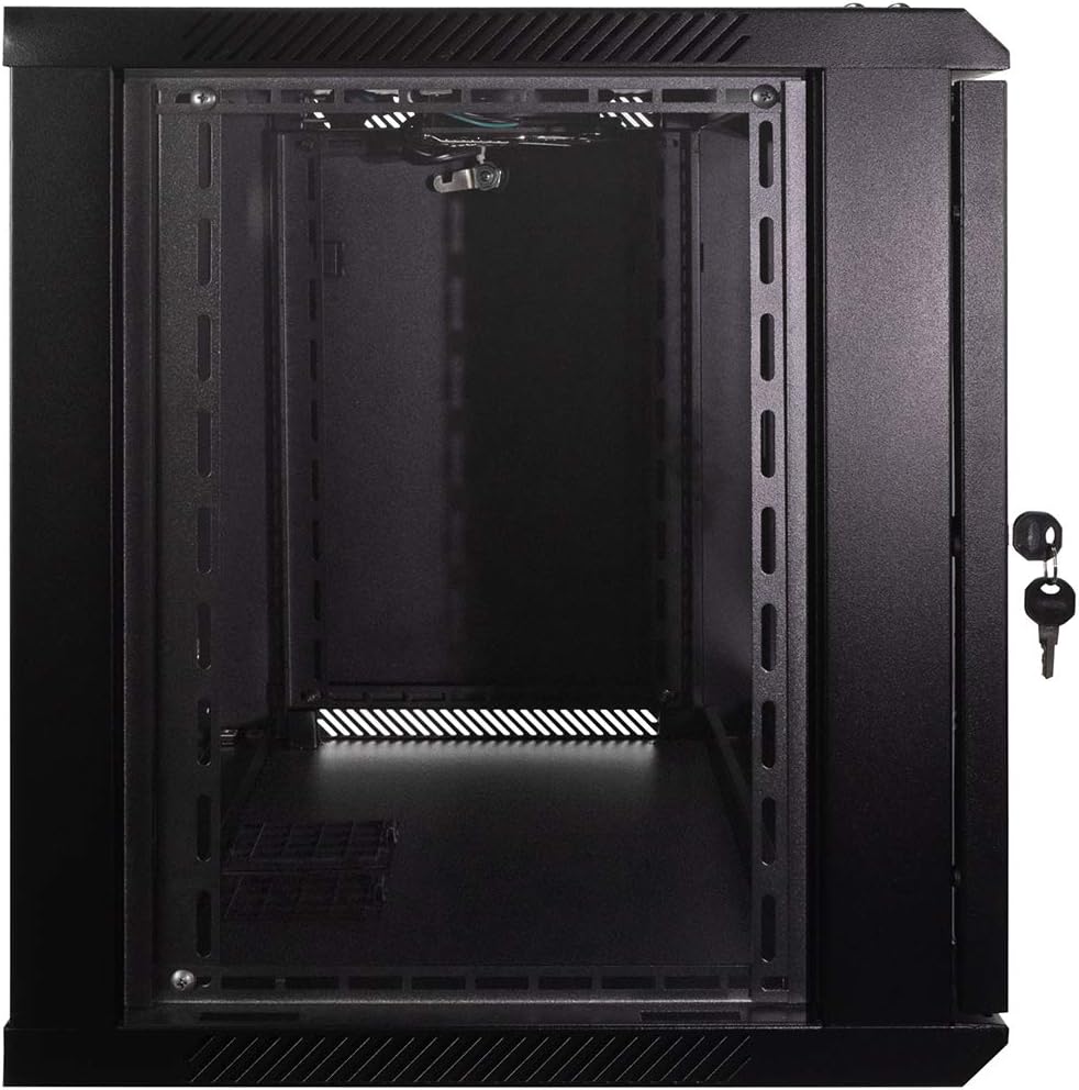 9U Wall Mount Server Cabinet Network Enclosure with Fan D469082