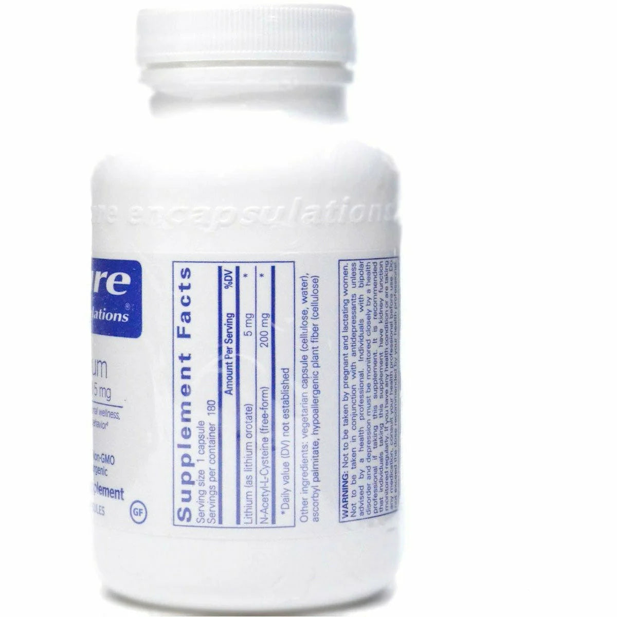 Lithium (Orotate) 5 mg I15999