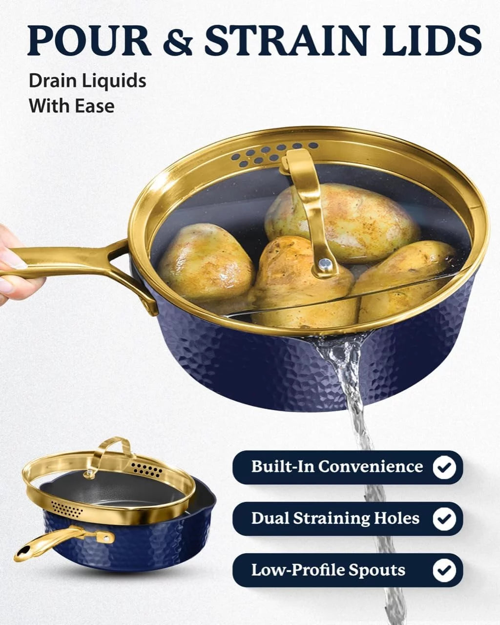 4 Qt Non Stick Saute Pan with Lid C206591