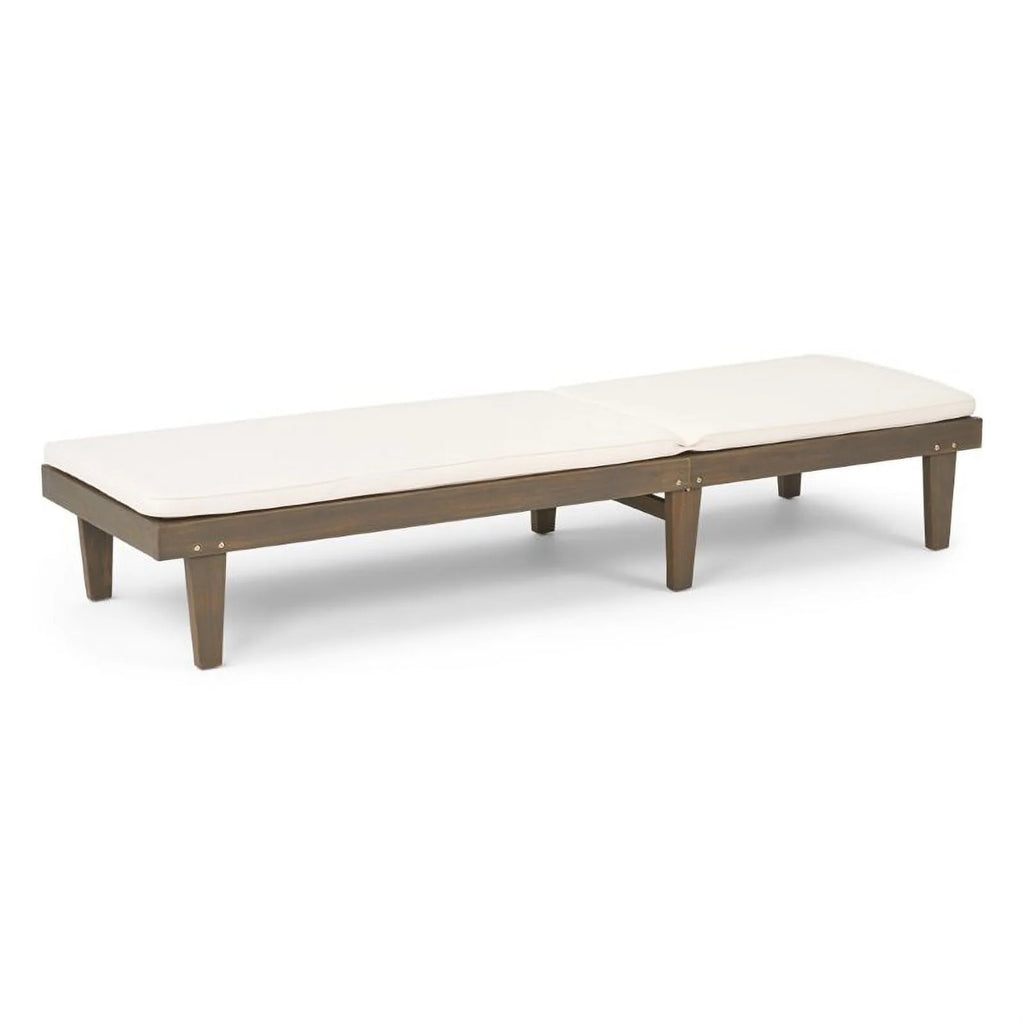 Acacia Wood Chaise Lounge Y701
