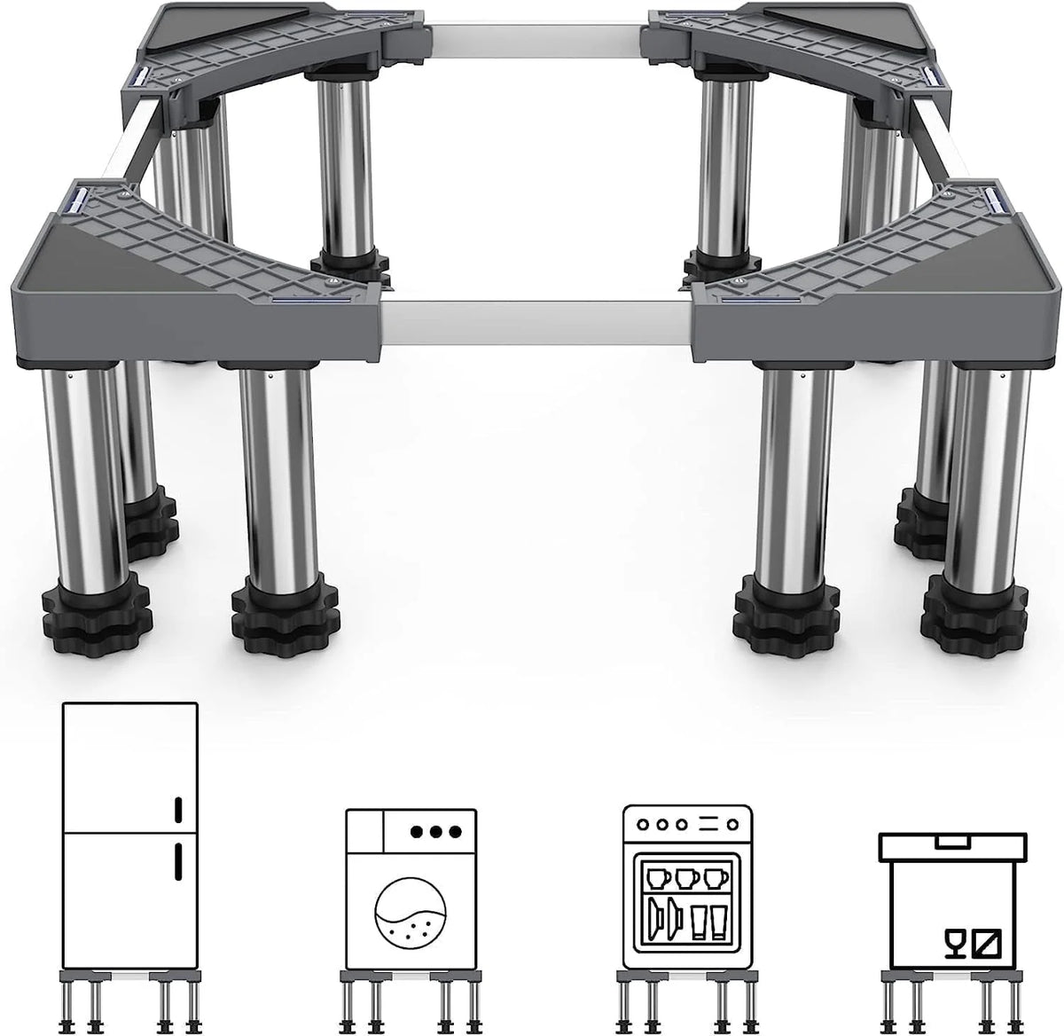 Adjustable Heavy Duty Fridge Stand Q765701