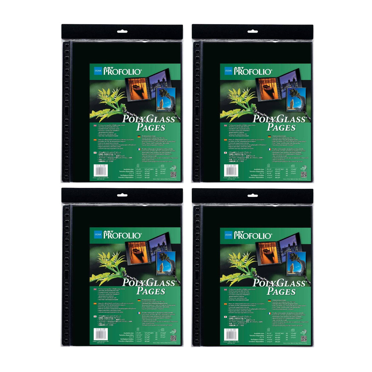 A2 Size Art Polyglass Pages 4-Pack H138338