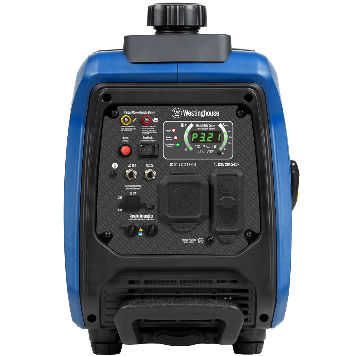 4000 Peak Watt Gas Portable Inverter Generator W7223