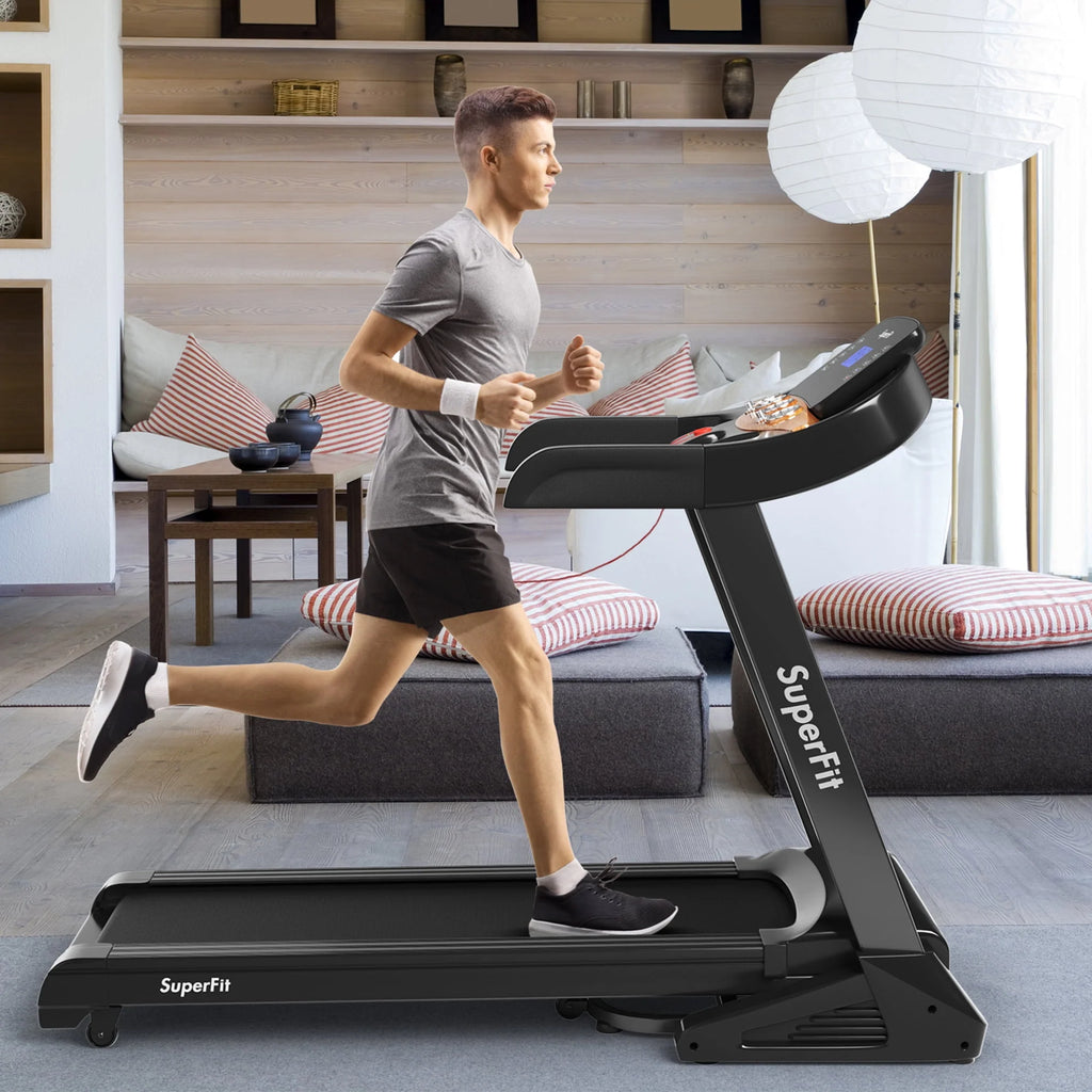 3.75HP Folding Treadmill with 15% Automatic Incline A698204