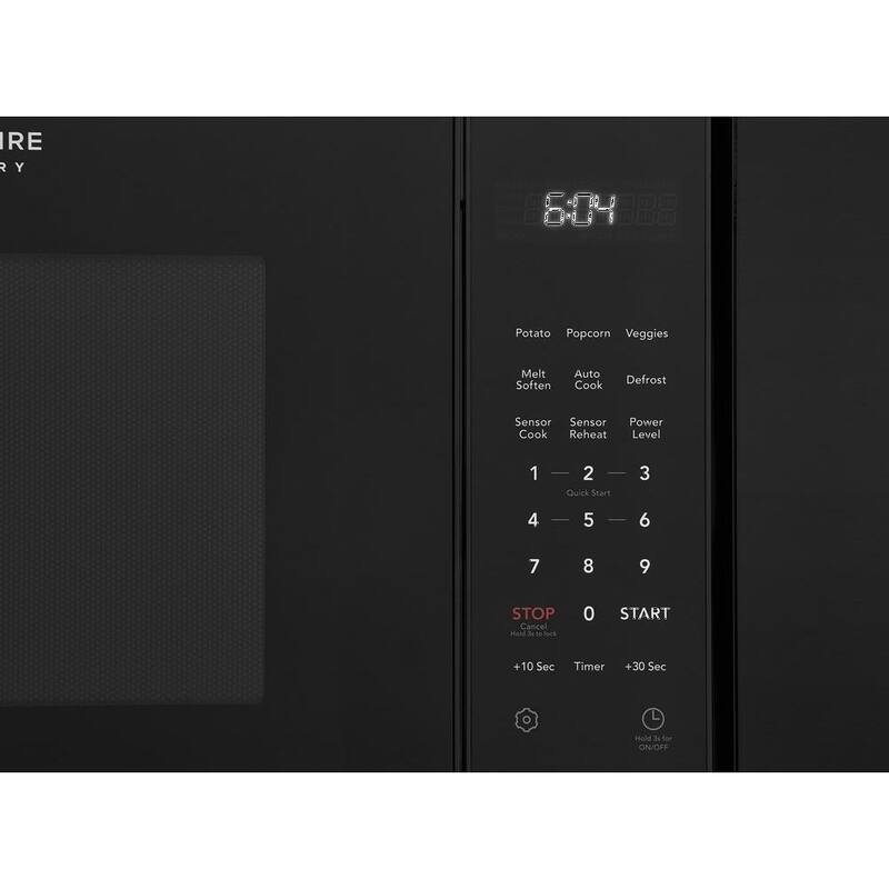 27 in. Black Stainless Steel Trim Kit for Built In Microwaves F840328