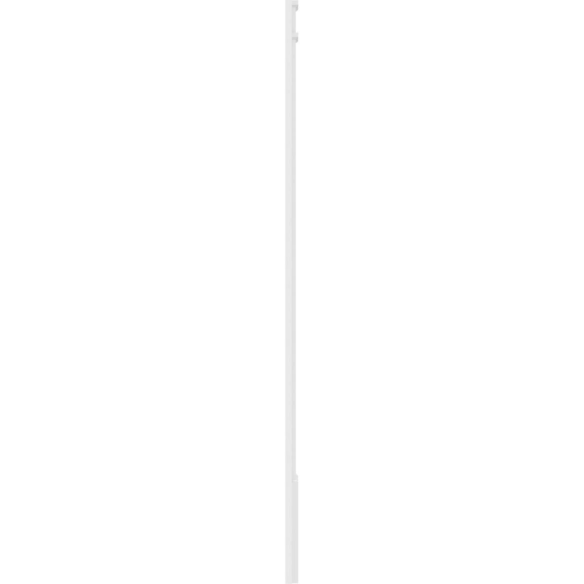 PVC Flat Panel Pilaster with Capital & Base (Pair) Q625