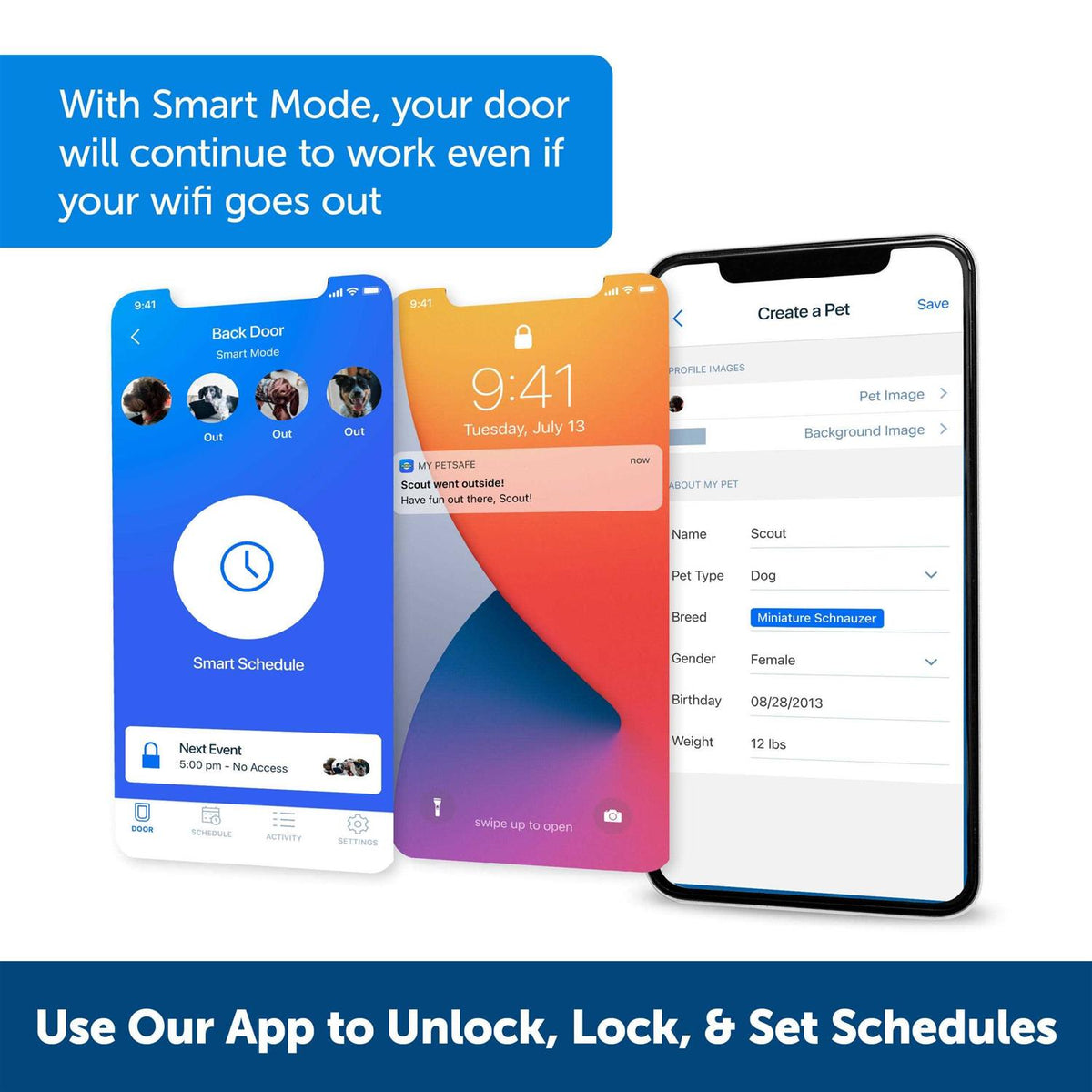 SmartDoor Connected Pet Door large P2995