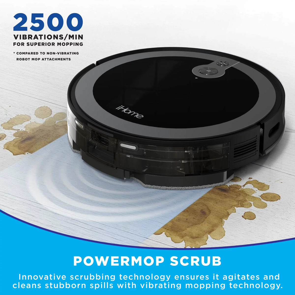 2-in-1 LIDAR Robot Vacuum and Vibrating Mop O332