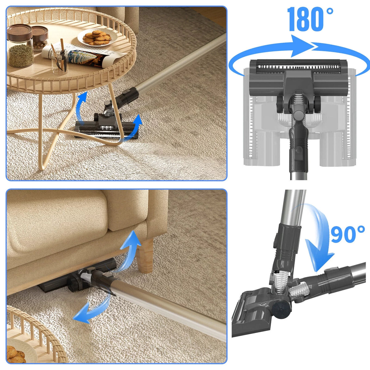 Cordless Stick Vacuum Cleaner C498