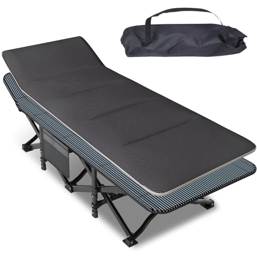 Camping Cot with Cushion and Carry Bag K89217