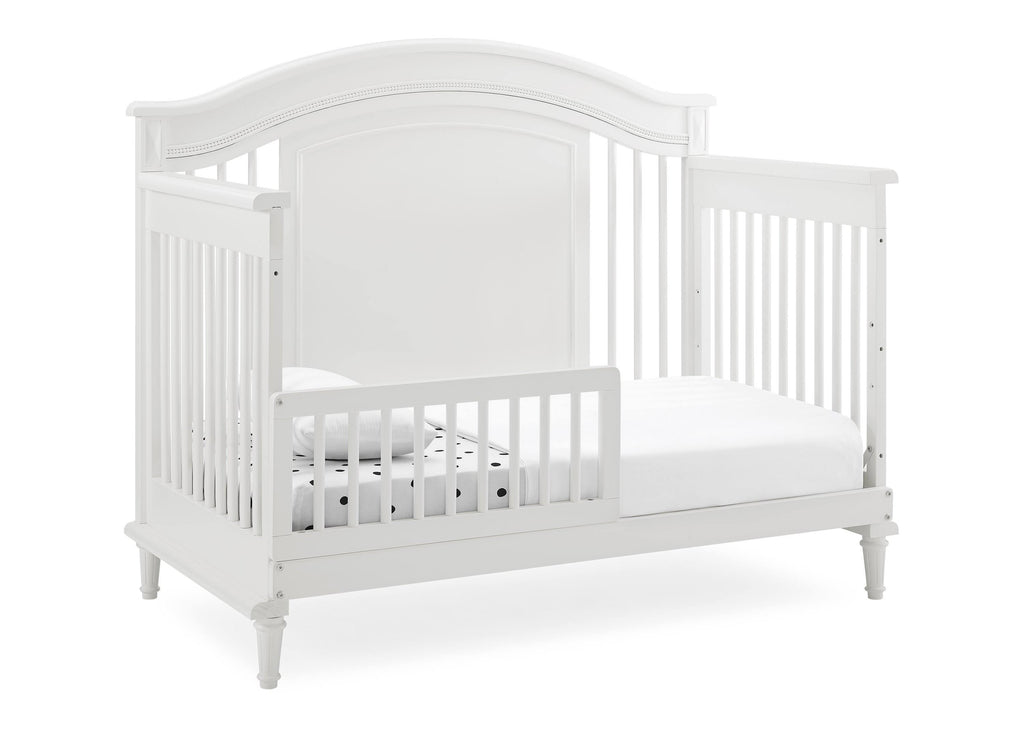 6-in-1 Convertible Crib with Toddler Rail L8523