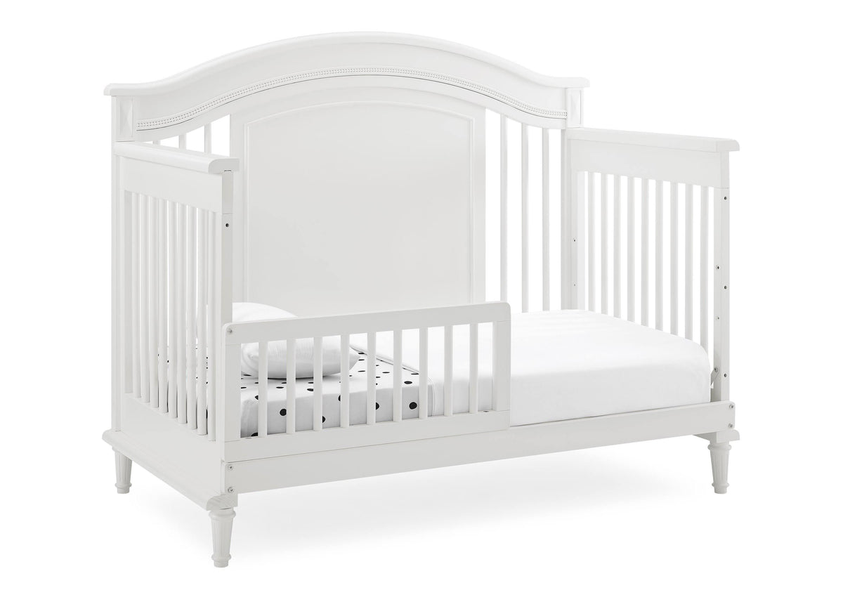 6-in-1 Convertible Crib with Toddler Rail L8523