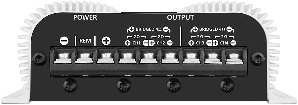 4 Channels 400 Watts Rms Car Audio Amplifier 2 Ohm B630622