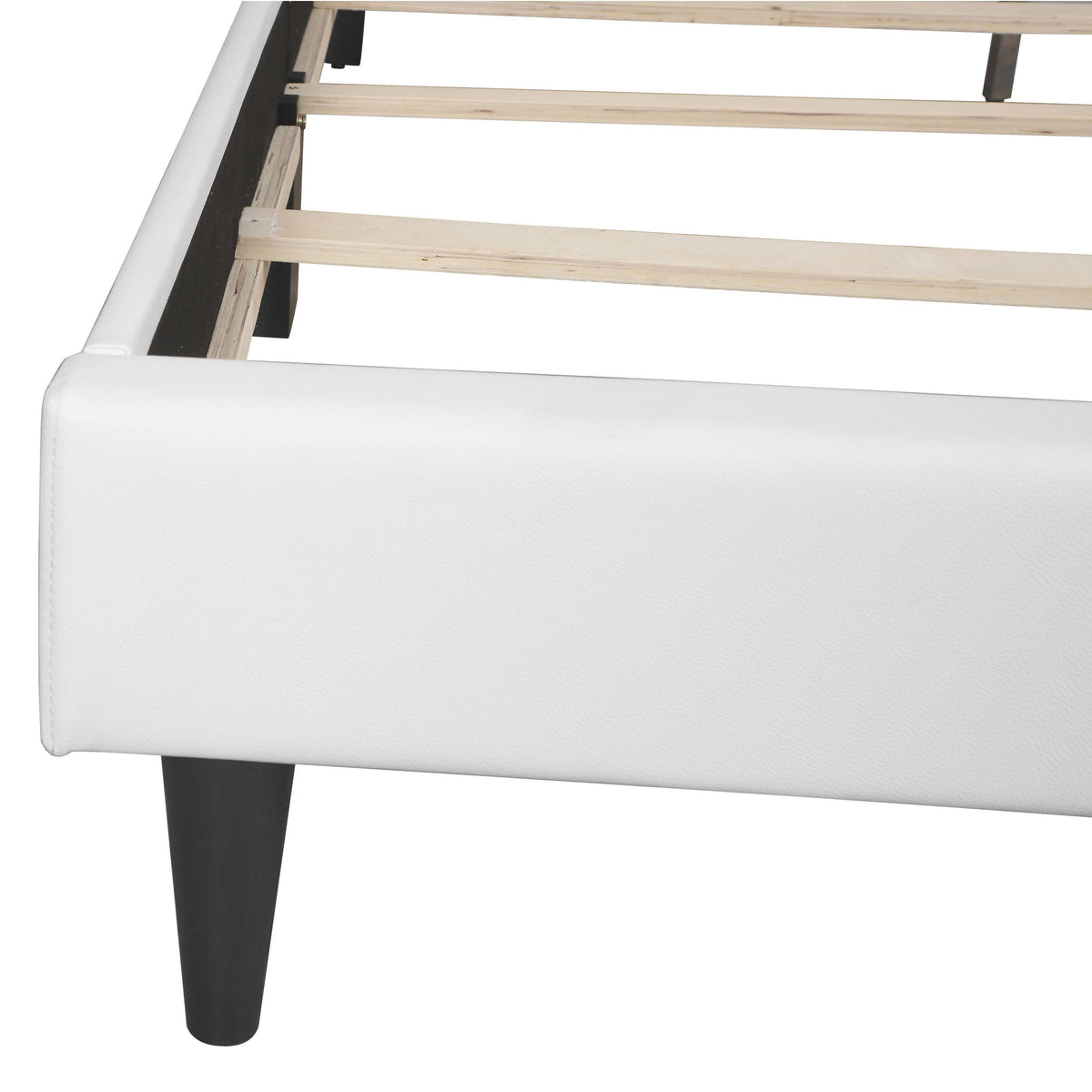 Queen Size Ivory Grey Upholstered Adjustable Bed R7914