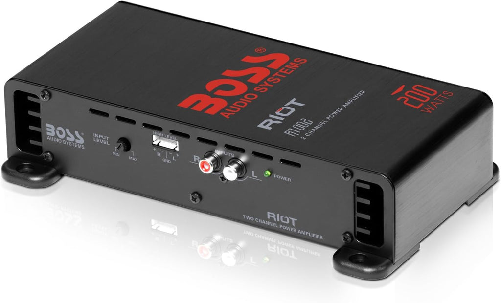 1200 High Output 2 Channel Class A/B Car Audio Stereo Amplifier D2968