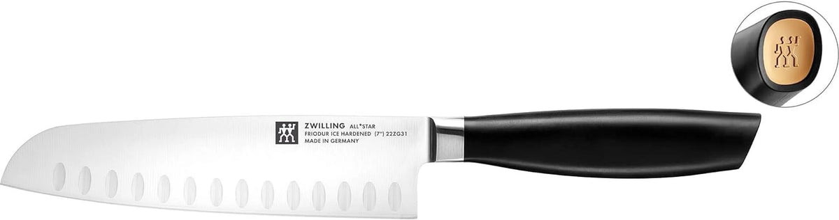 Open Box Hollow Edge Santoku Knife 7-inch S929