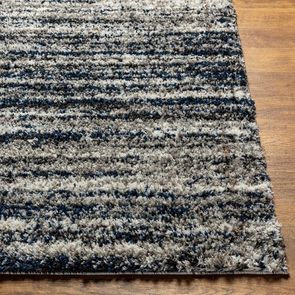 6x9 Dark Blue Area Rug F91145