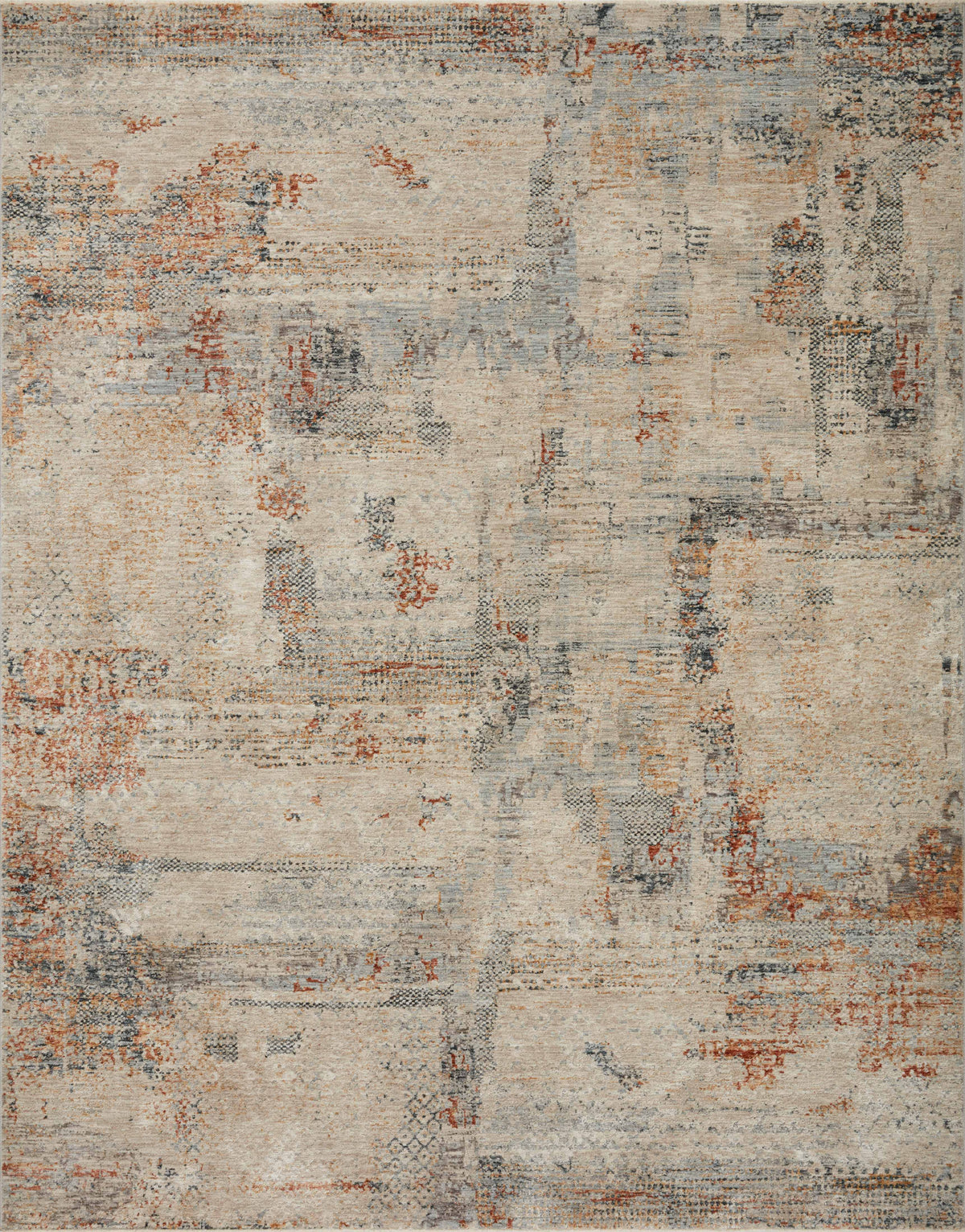 Sand Multi 6'7 x 9'10 Rug X14089