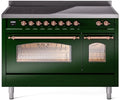 48 Induction Range with Electric Oven in Emerald Green C875568