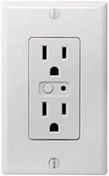 White Z-Wave Single Wall Outlet P6389
