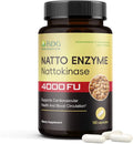 Vegan Non-GMO Nattokinase 180 Capsules E574982