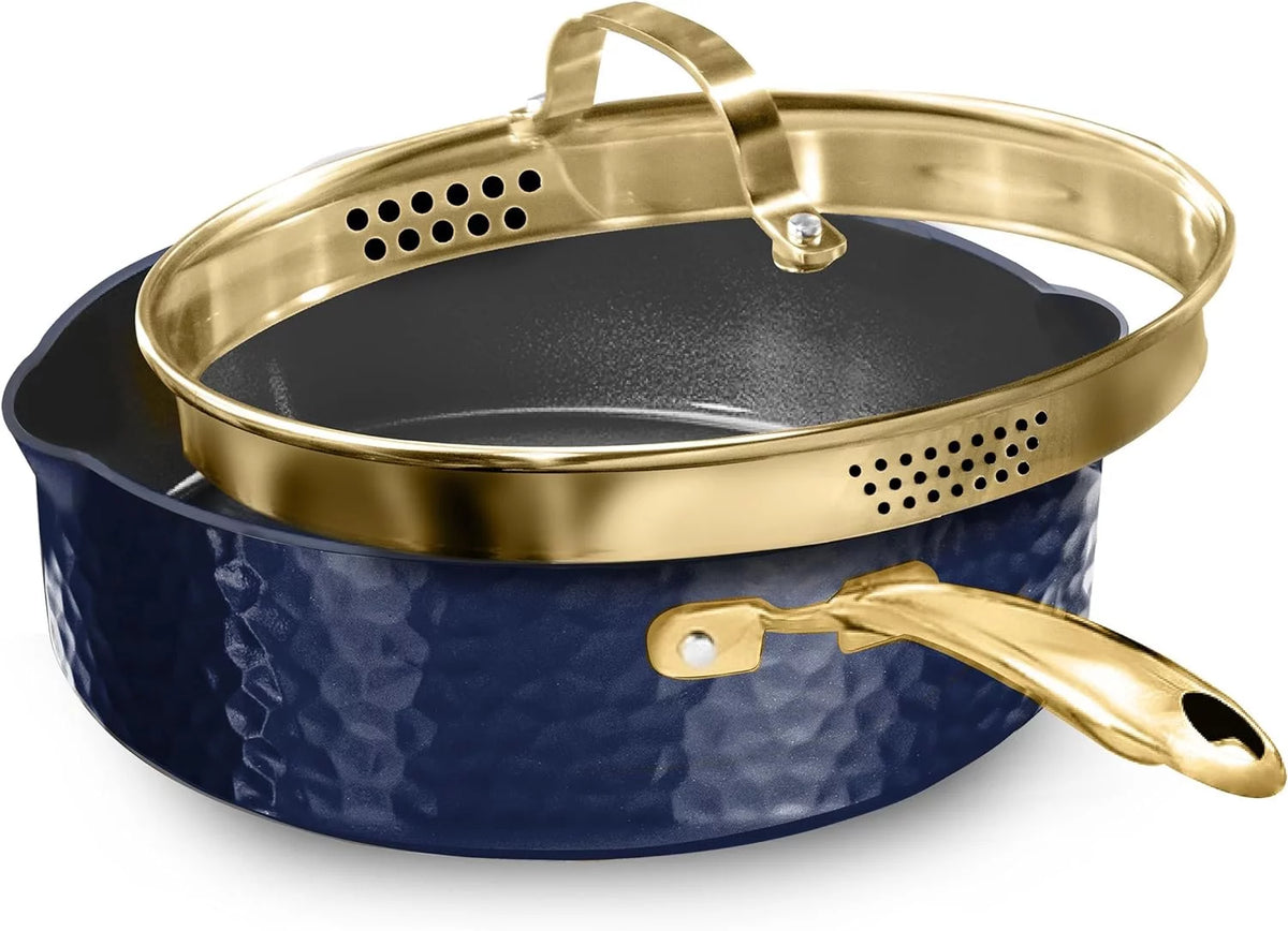 4 Qt Non Stick Saute Pan with Lid C206591