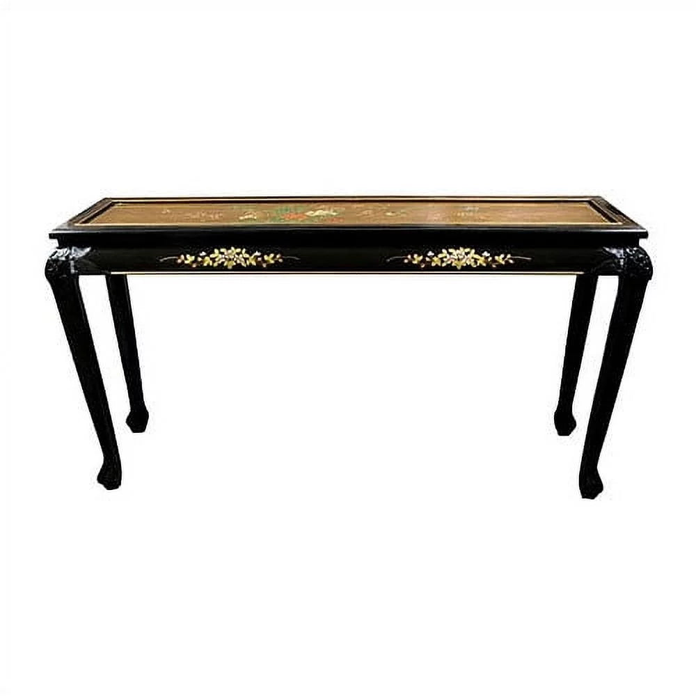 29" Mother of Pearl Lacquer Console Table E678280