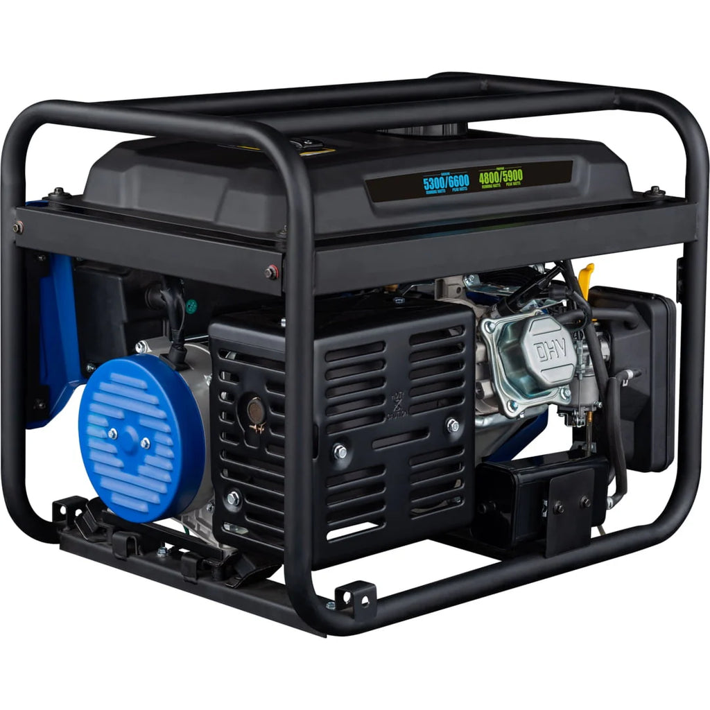 Dual Fuel Portable Generator with Remote Electric Start F5967