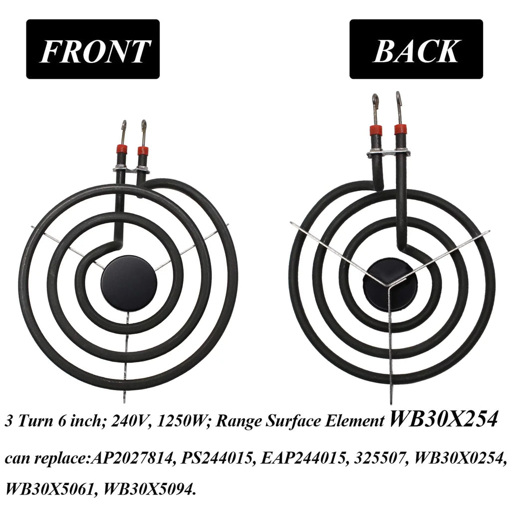 Electric Range Burner Element Unit Set N361