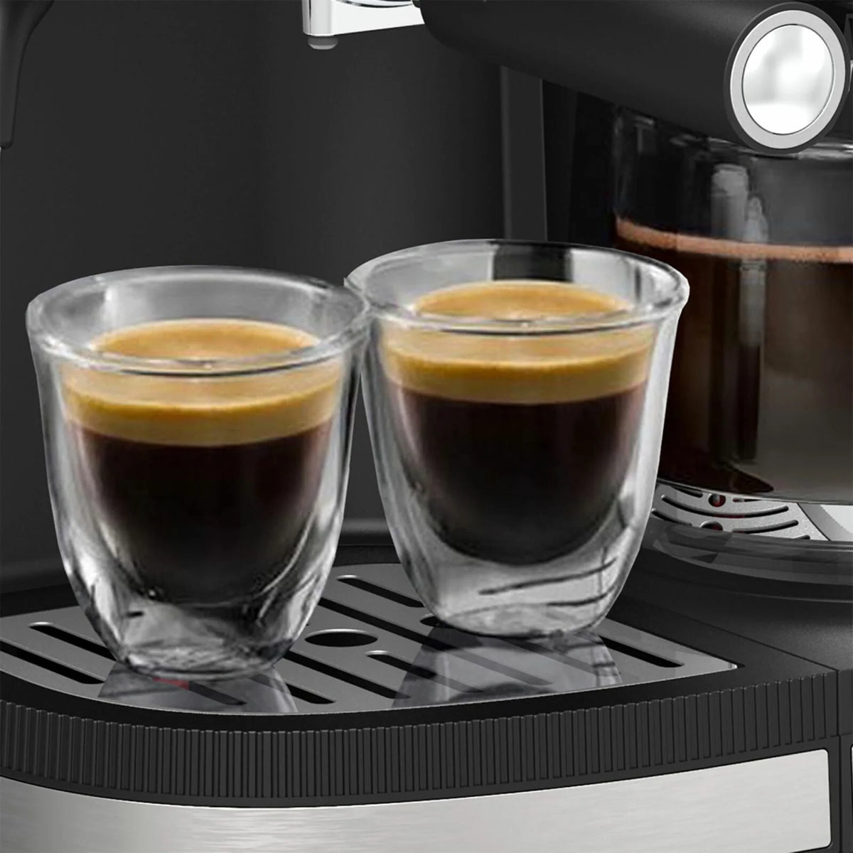 19-Bar Espresso and 10-Cup Drip Coffee Maker C287