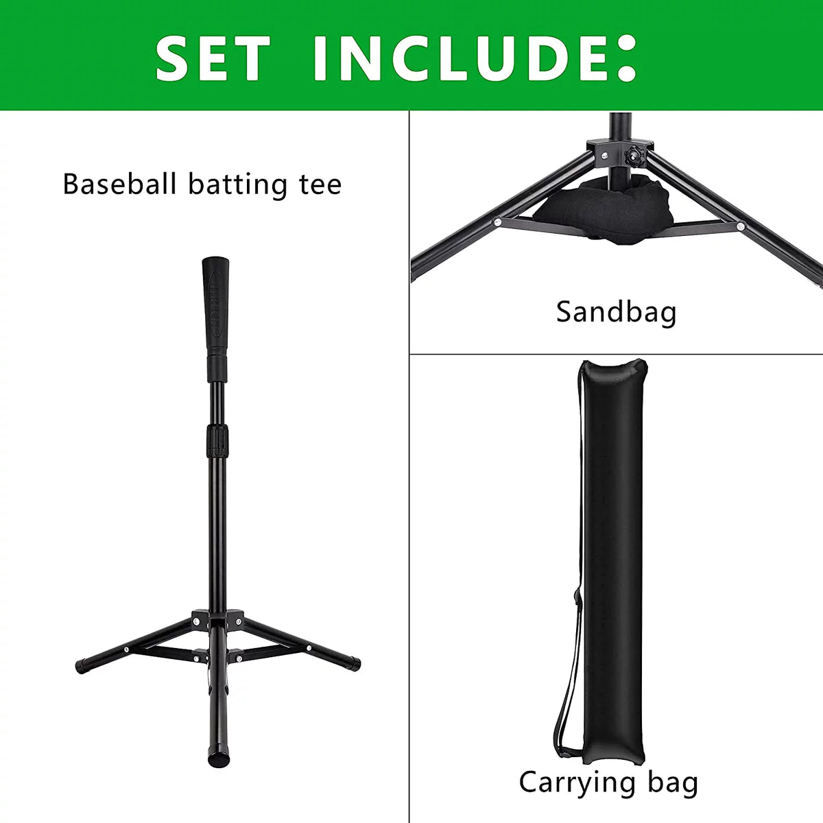 Baseball Batting Tee Adjustable K456