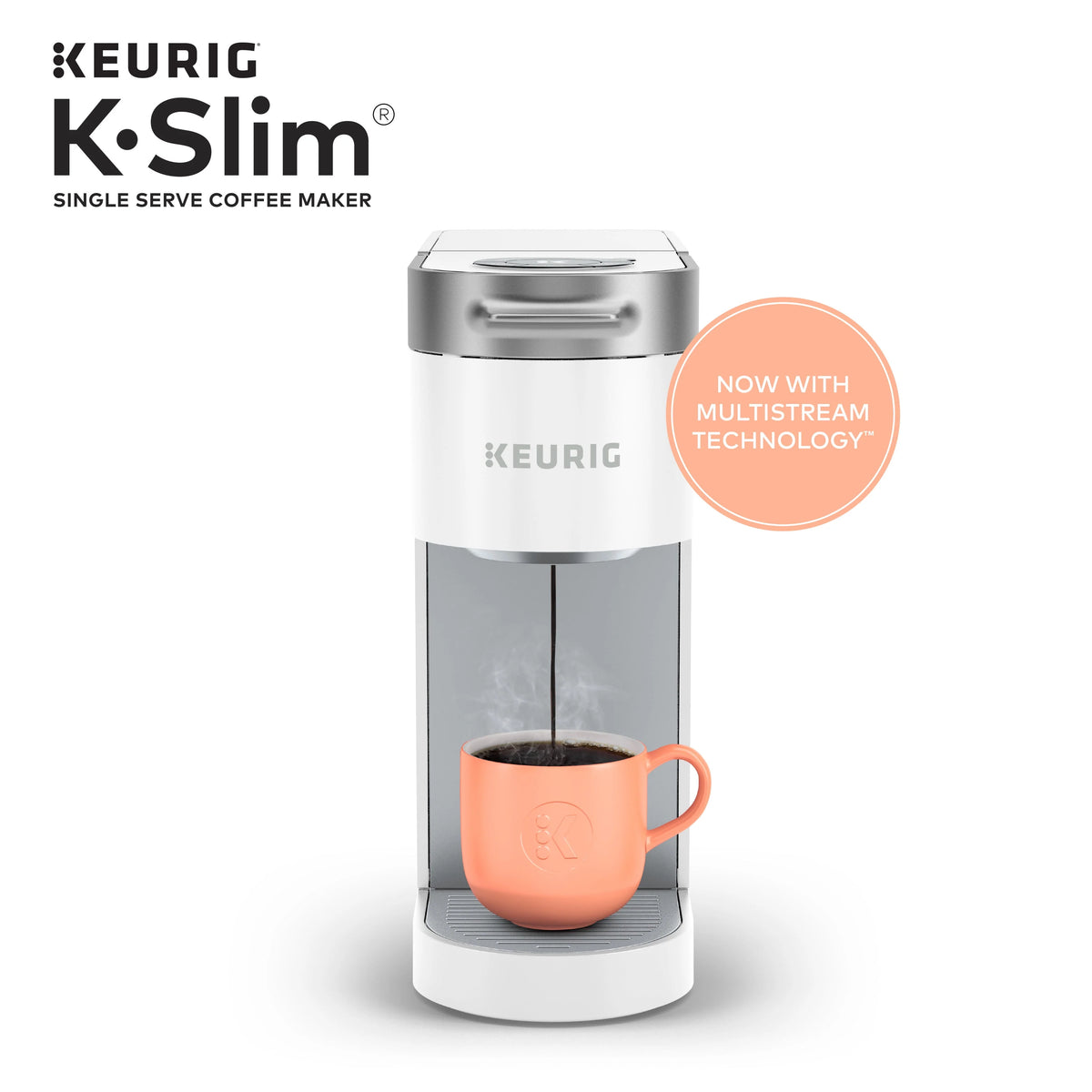 Single-Serve K-Cup Pod Coffee Maker, Black B153