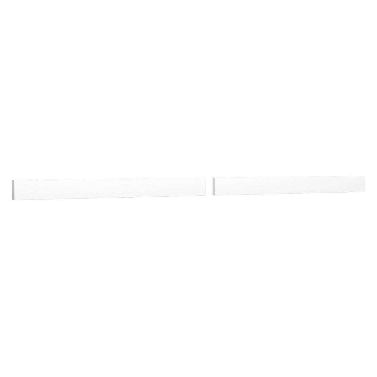 72" White Cultured Marble Backsplash G434
