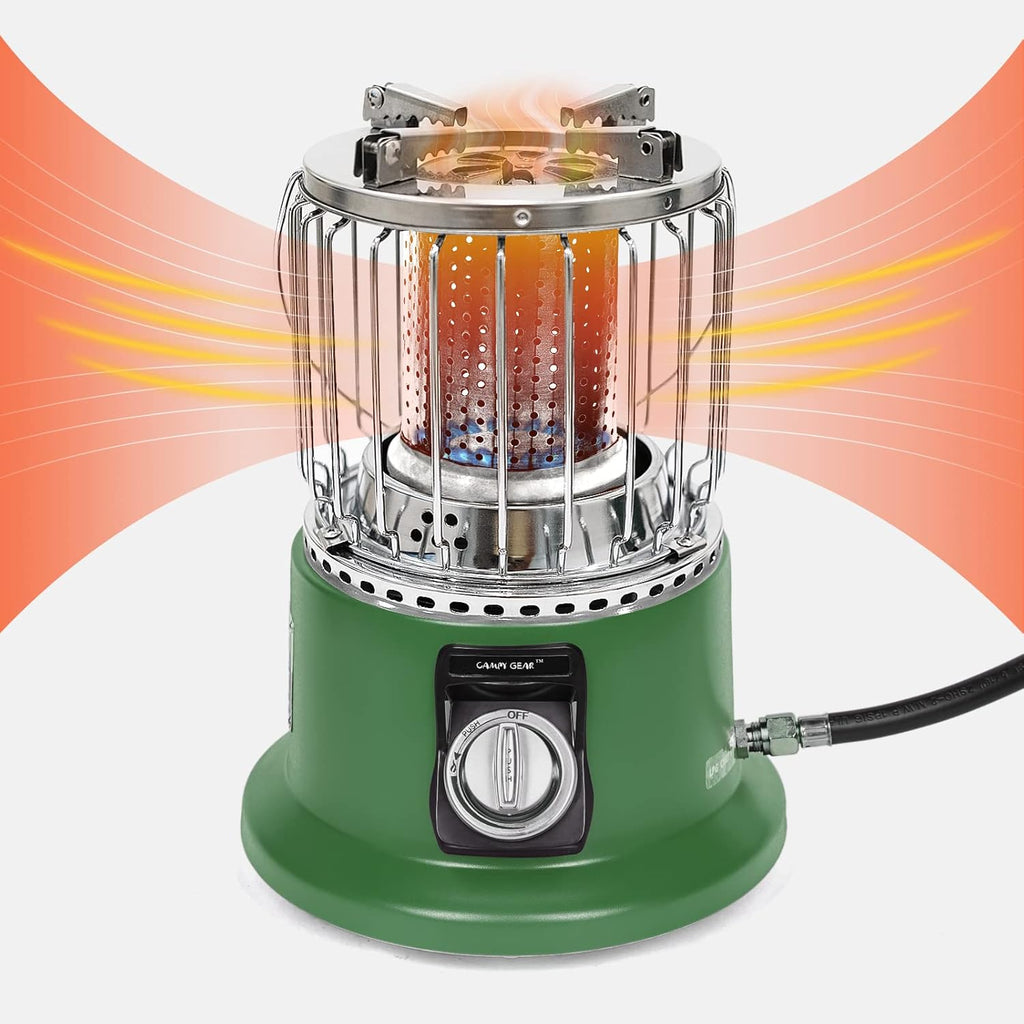 2 in 1 Portable Propane Heater & Stove Q3594