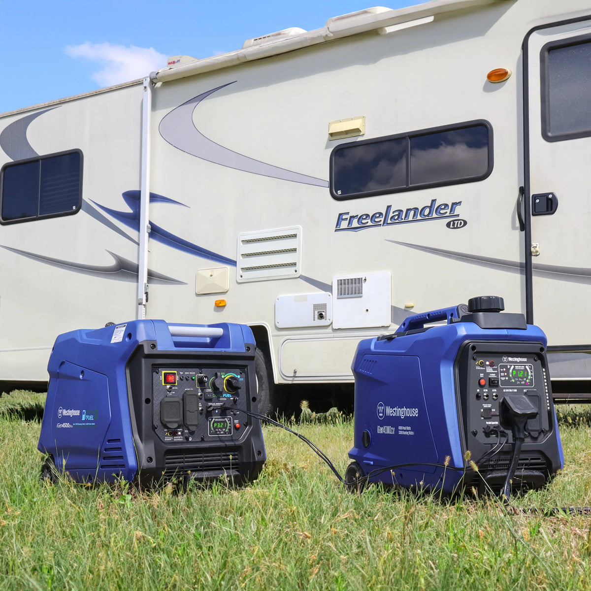 4000 Peak Watt Gas Portable Inverter Generator W7223
