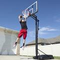 Portable Basketball System 52 inch Shatterproof Backboard L41347