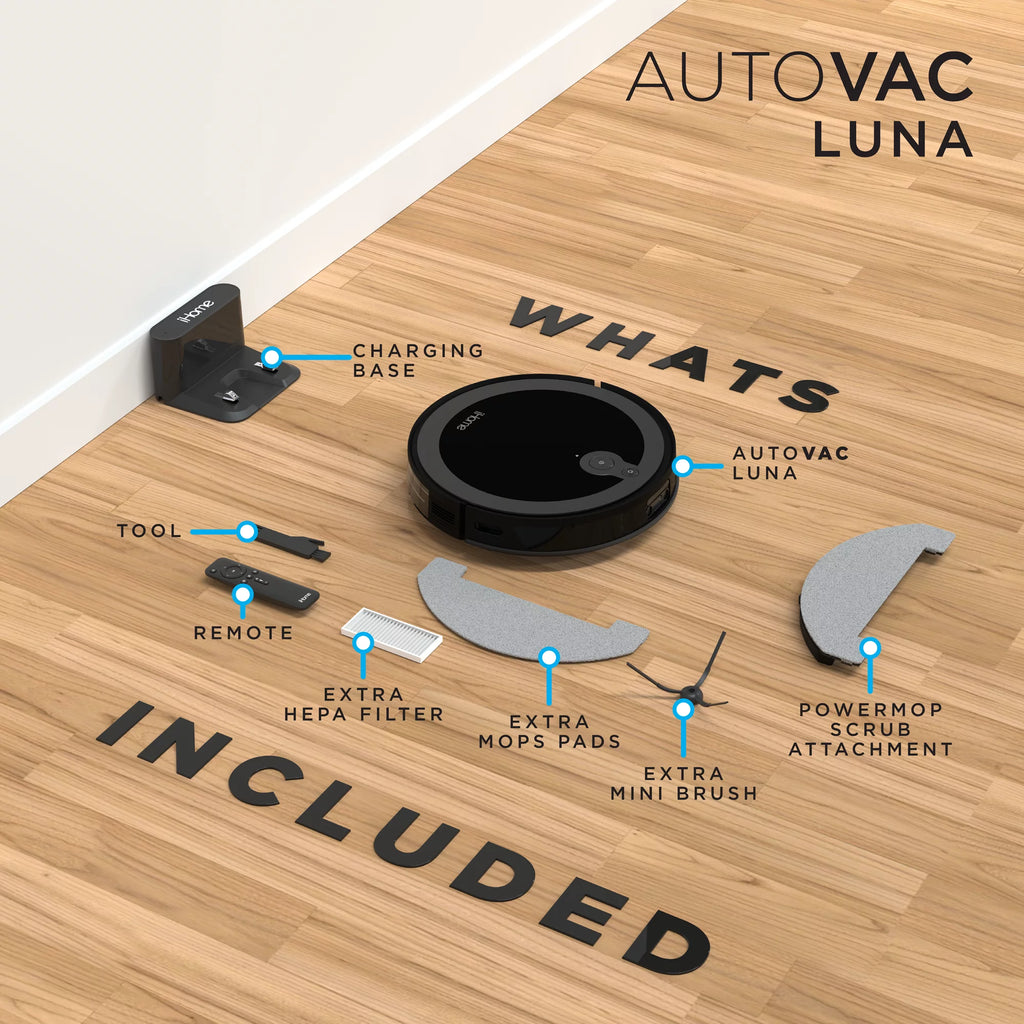 2-in-1 LIDAR Robot Vacuum and Vibrating Mop O332