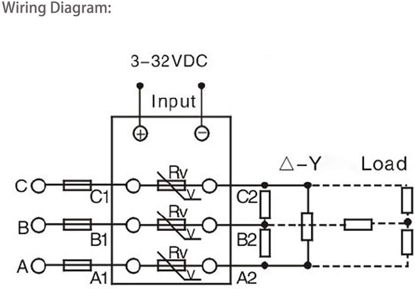 Solid State Relay 3 Phase 100A P931