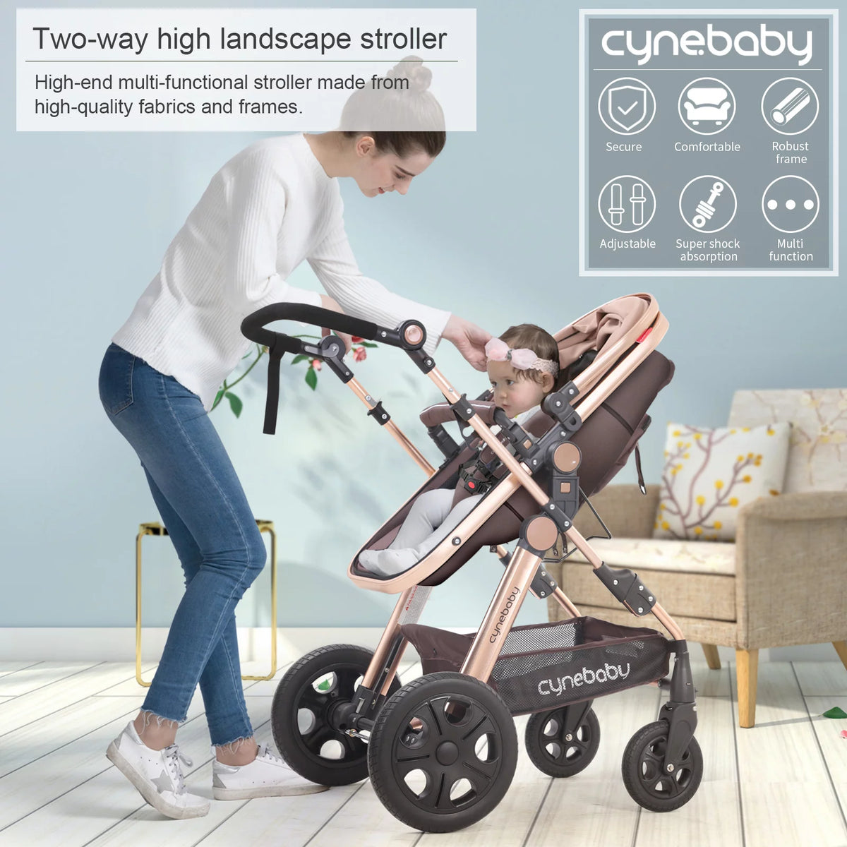 Newborn Infant Toddler Stroller P8061