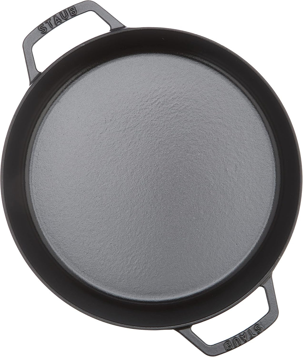 Cast Iron Fry Pan, Black, 26 cm Z696