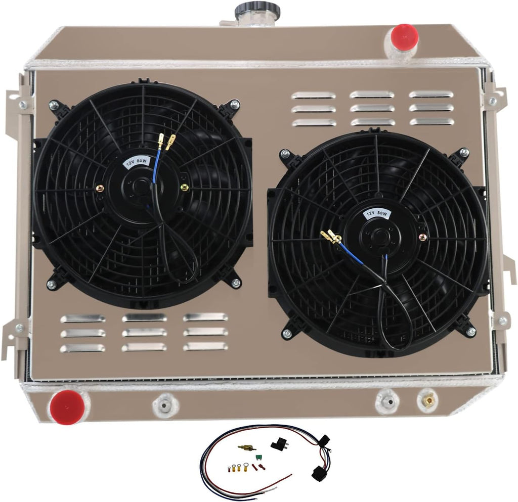3 Row Core Radiator with 2 X 12 Fan B345153
