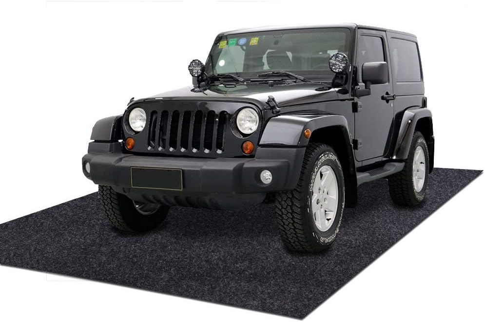 Parking Garage and Shop Floor Mats 9.55feet x 18feet T368
