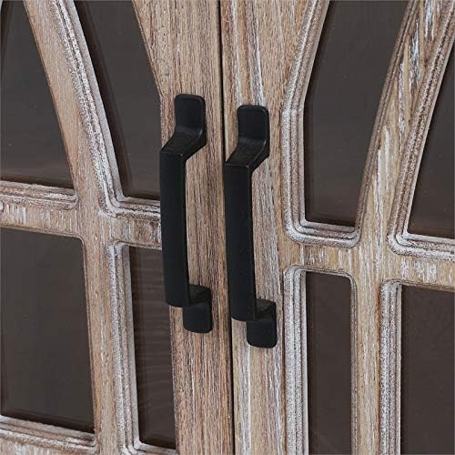 Double Door Wood Mounted Wall Cabinet A1124