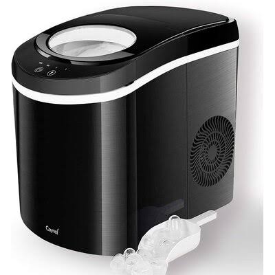 Portable Clear Ice Maker Black S99566