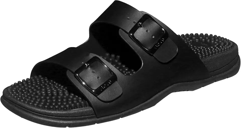 Men’s Double Strap Reflexology Massage Sandals B663231